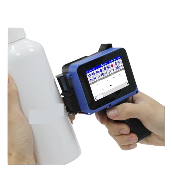 PC12 12.7mm Handheld Mini Printer Detachable Mini Printer QR Bar Batch Code Date Number Logo Handheld Inkjet Printer