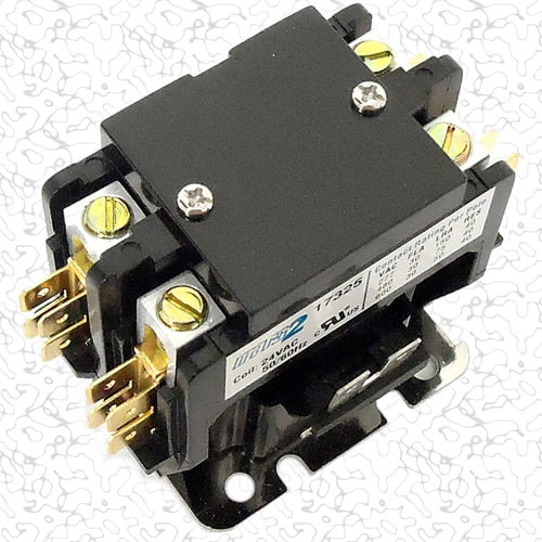PC230A Contactor Double Two Pole 30 Amps 24 Volts for Air Conditioner Heat Pump