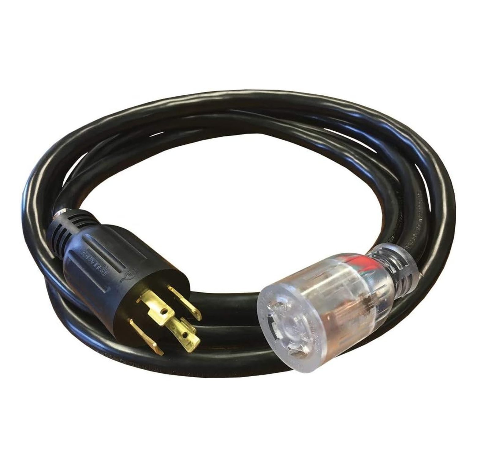 PC3010M 30-Amp (L14-30), 10-Foot Generator Power Cord, Black