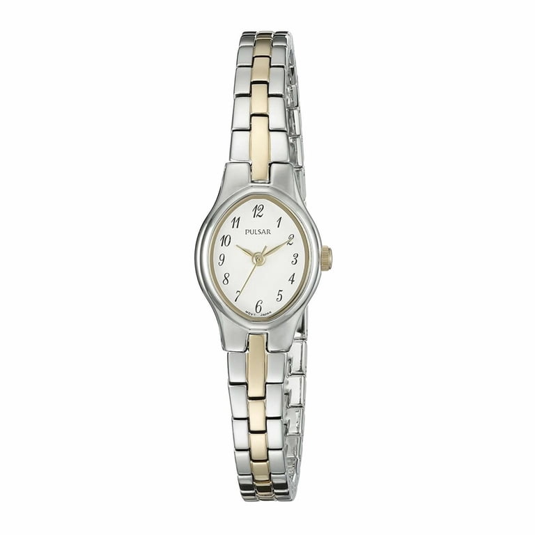 Vintage Pulsar Classic Silver Quartz Womens Womans Analog Dainty Round Watch Vintage Pulsar Classic Silver Quartz Womens Womans Analog  main image 4