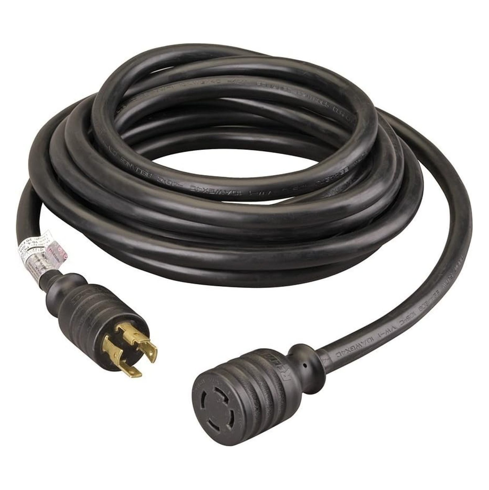 PC3040 30-Amp (L14-30), 40-Foot Generator Power Cord,Black