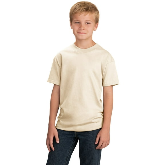 PC54Y Port & Company 5.4-oz 100% Cotton T-Shirt Child Tshirt