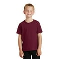 thumbnail image 1 of PC54Y Youth Core Cotton Tees, Cardinal - Large, 1 of 1