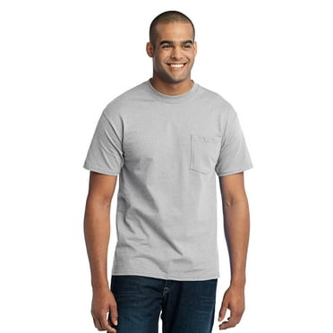 PC55PT Port & Company Men's T-Shirt Tall 50/50 Cotton/Poly with Pocket