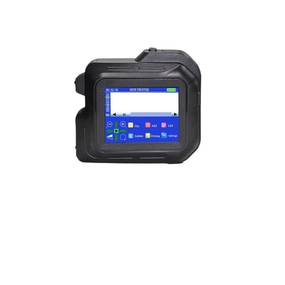 PC98 Mini Printer 28 Languages 12.7mm Portable Printer Handheld Inkjet Printer QR Bar Code Date Logo Expiry Date