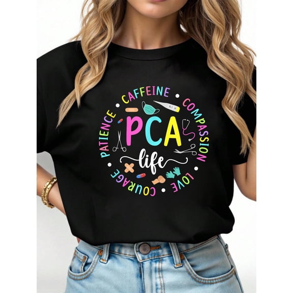 PCA Life Patient Care Assistant PCA Nurse T-Shirt