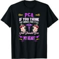 thumbnail image 1 of PCA Nurse Heart Nurses Week Nursing Patient Care Assistant T-Shirt, 1 of 4