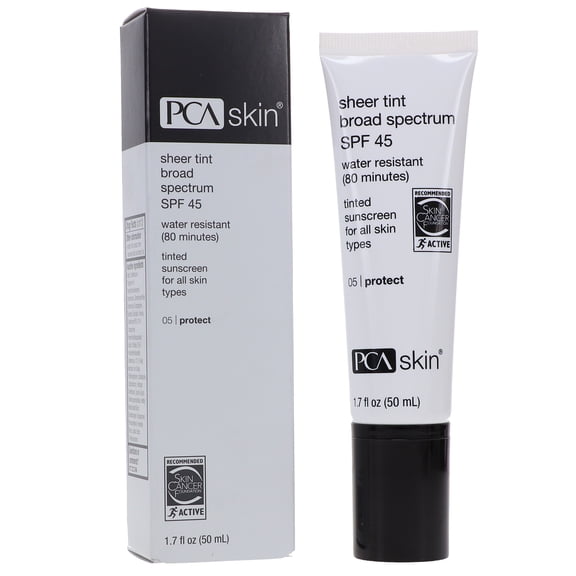 PCA Skin Sheer Tint Broad Spectrum SPF 45 1.7 oz