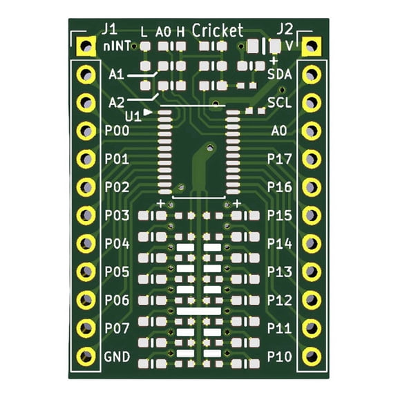 PCA9555A Expansion Module IIC/ GPIO Expansion Board Module 16 Digital Input & Output