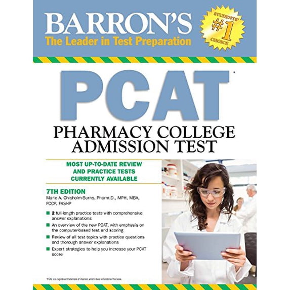 Pre-Owned PCAT: Pharmacy College Admission Test (Paperback) 143800866X 9781438008660