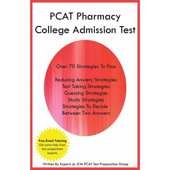 PCAT Pharmacy College Admission Test, (Paperback)