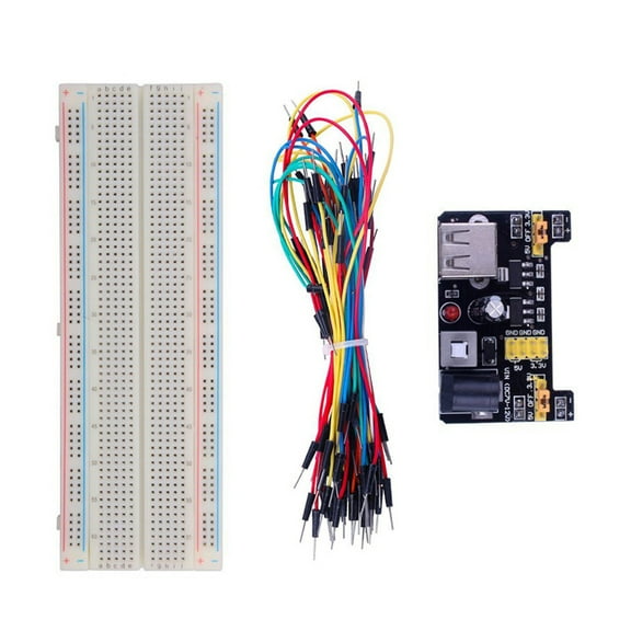 PCB Board BreadBoard 830 Point Solderless Prototype Development Board for Learning Electronics