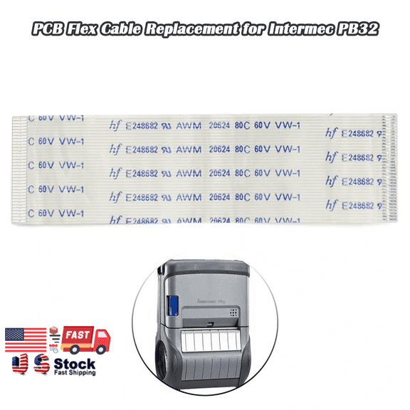 PCB Board Flex Cable Replacement for Intermec PB32 Portable Barcode Printer
