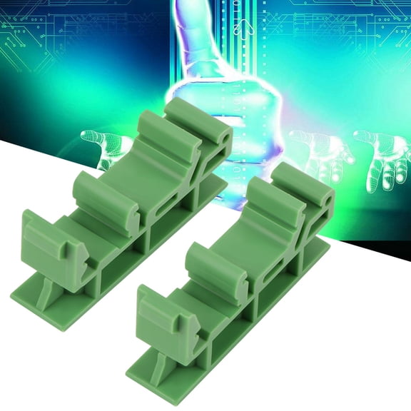 PCB Circuit Board Bracket, Easy To Install Durable Use C45 Rail Adapter Bracket for Electrician Industrial Kitchen