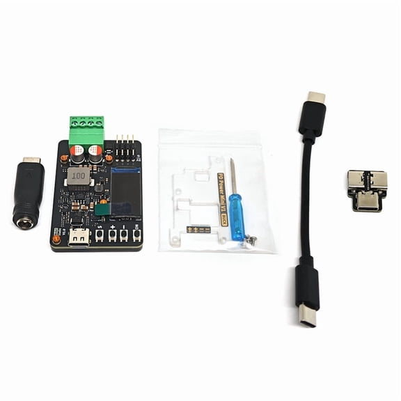 PCB DC Lab Power Supply, Adjustable 0-20V 3A, Digital Benchtop Switching Power Supply