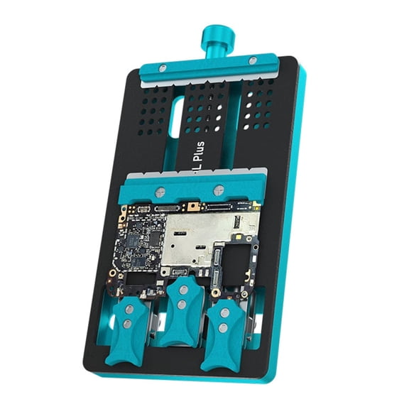 PCB Holder Double Shafts Soldering Fixture for Mobile Phones Motherboard Repair