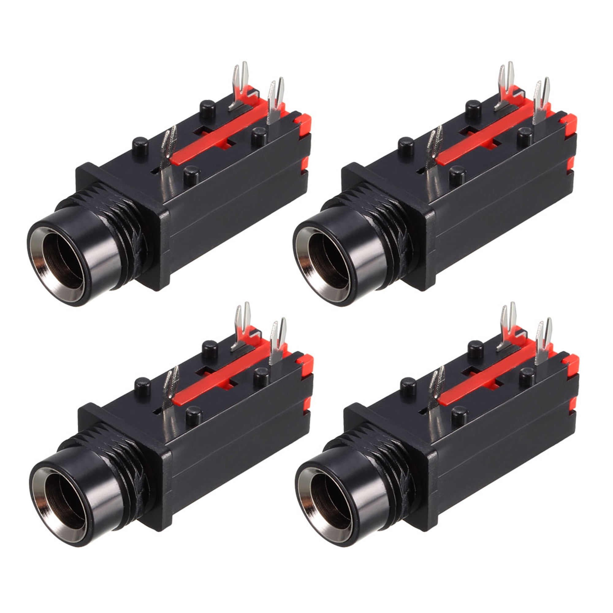 PCB Mount 6.35mm 3 Pin Socket ,Headphone Stereo Jack Audio Video ...