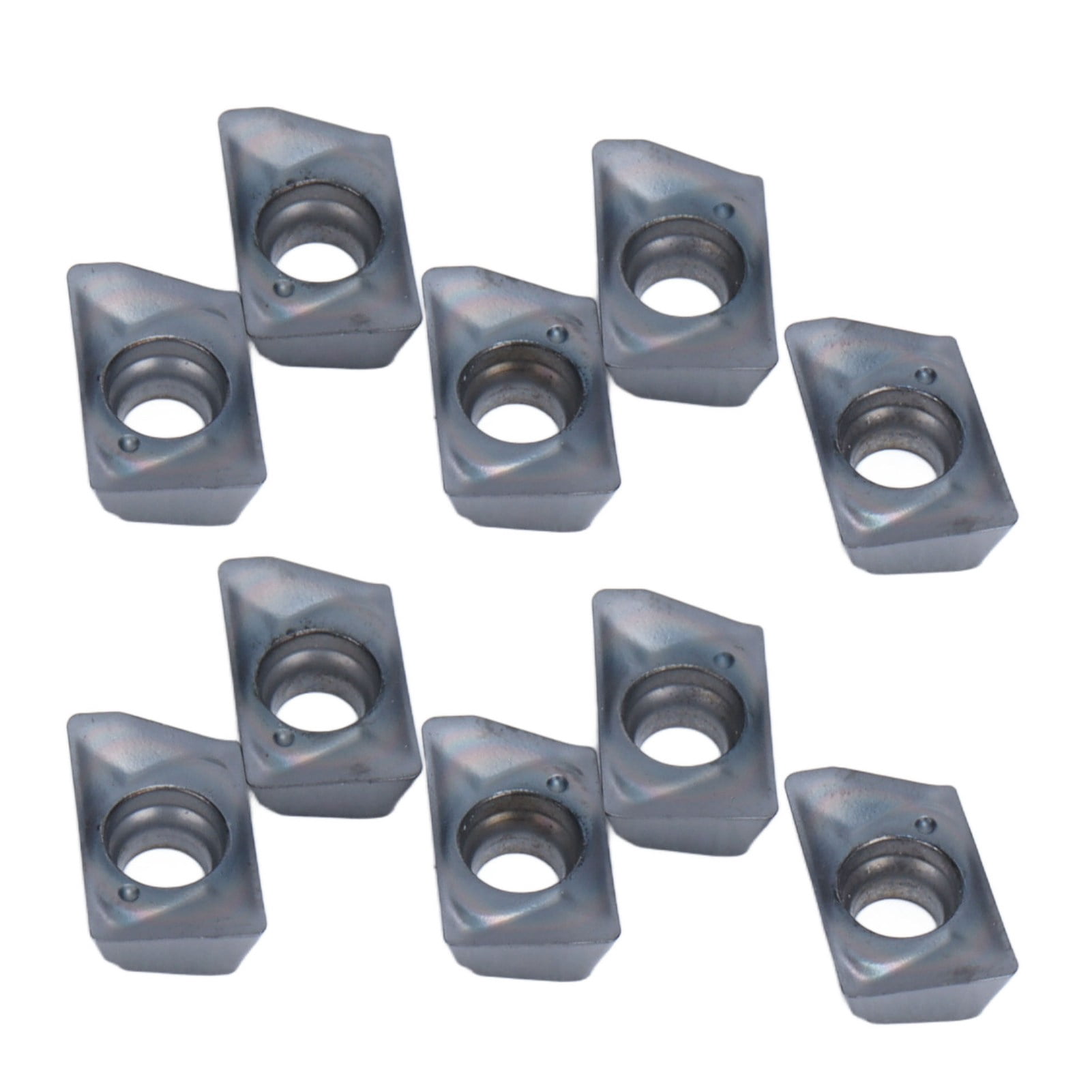 PCBN Milling Inserts For Fast CNC Cutting, Portable Square Shoulder ...