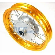 PCC MOTOR 10 FRONT RIM WHEEL DRUM BRAKE FOR HONDA CRF50 STOCK 12MM RM01Y