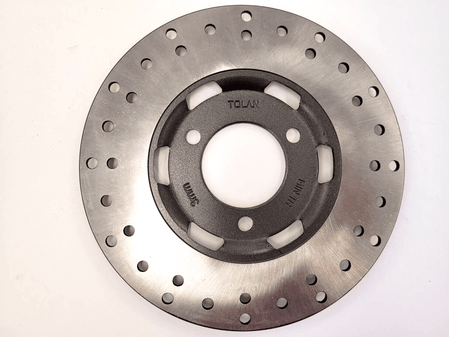PCC MOTOR 180mm DISC ROTOR FOR GY6 MOPED SCOOTER 3 Bolt Pattern DR36 ...