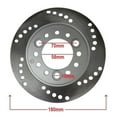 thumbnail image 1 of PCC MOTOR 180mm Disc Rotor Disk for Moped GY6 Scooter DR20, 1 of 2