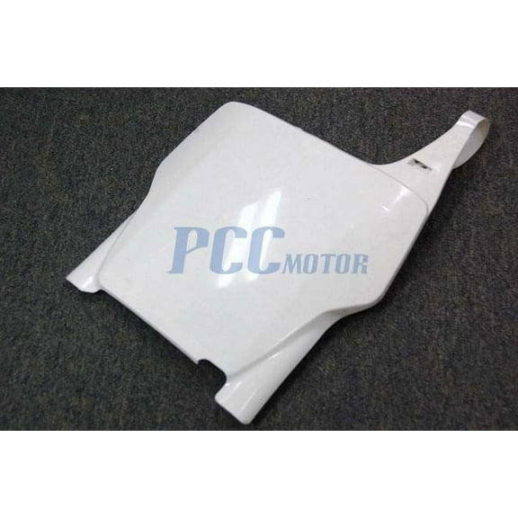 PCC MOTOR BRAND NEW WHITE FRONT NUMBER PLATE FOR HONDA 2004-2008 CRF250 CRF450 NP03