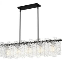 Quoizel Lighting - Caspian - 5 Light Linear Chandelier In Contemporary Style-10