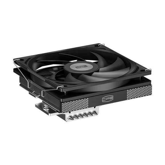 PCCOOLER CPS RC600-67 Low Profile CPU Air Cooler, 6 Heat Pipes, 205W TDP, 67.5mm Tall, 120mm Slim Slient PWM Fan with FDB, for Intel LGA 1851/1700/1200/115X & AMD AM5/AM4, Black