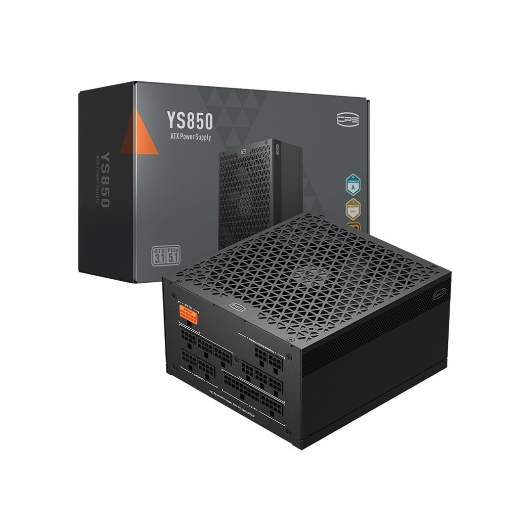 PCCOOLER CPS YS850 Power Supply, 850W 80 Plus Gold Certified Fully