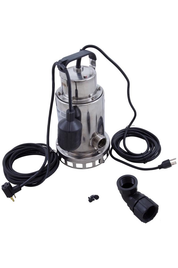 PCD-1000 Stainless Steel 0.75HP 115V Submersible Pump