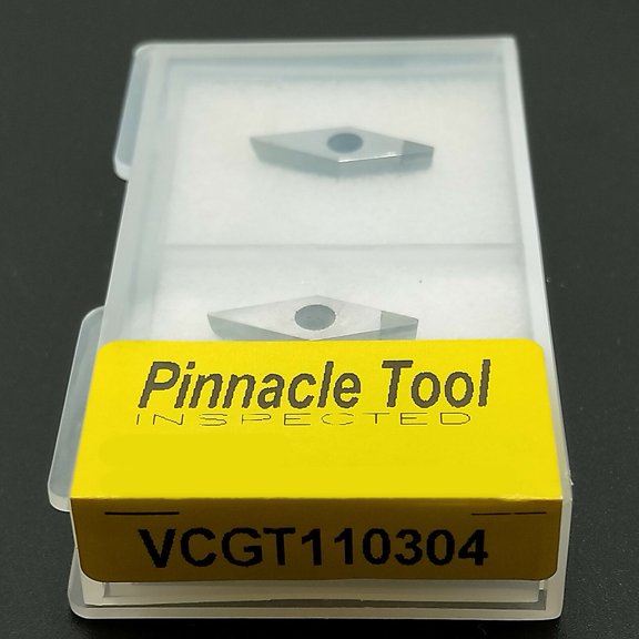PCD CBN CNC Turning Inserts 2PCS VCMT16041103 for Enhanced Cutting Performance
