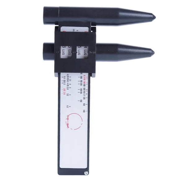 PCD Gauge, Rim Bolt Pattern Measuring Tool, 4 5 6 8 Holes Lug Bolt Pattern Gauge, Tire Repair Tools, Sliding Measuring Gauge