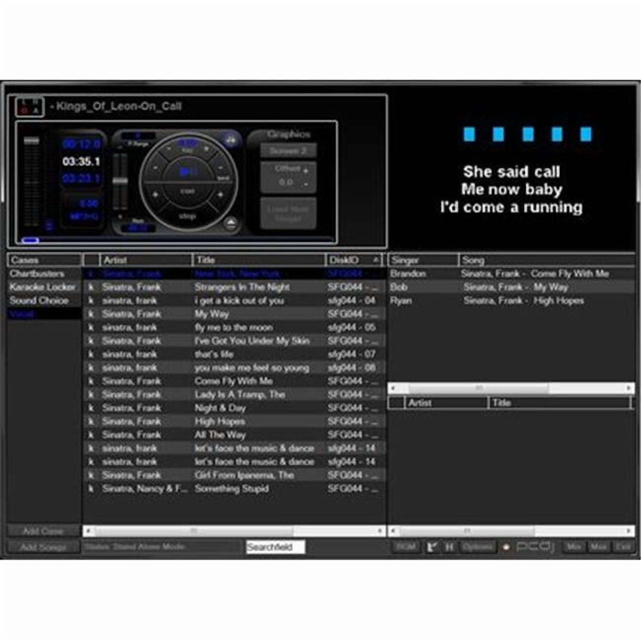 PCDJ KI-101 Karaoki Karaoke DJ Software
