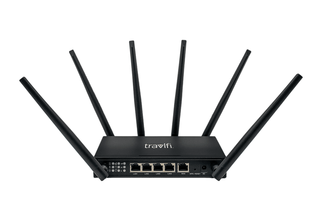 PCE Travlfi Journey XTR 4G Lite Mobile Router & Wi-Fi Extender with ...