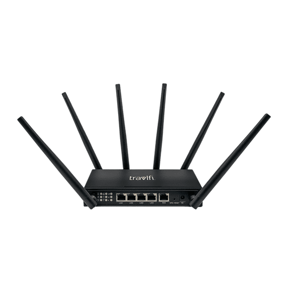 PCE PCE700-011 Travlfi Journey XTR Mobile 4G Lite Wi-Fi Extender Router with Vsim Technology