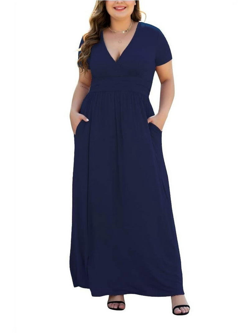 chinese dress ladies OFEEFAN Womens Dresses Summer Fashion Boho Maxi Dress XS at Amazon Women's  Clothing store main image 0