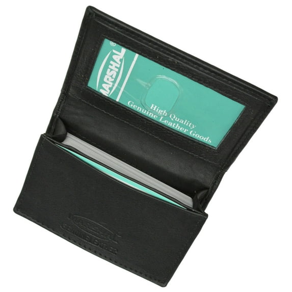 PCF1970 Premium Genuine Leather Expandable Credit Card Id Business Card Holder Wallet Purple