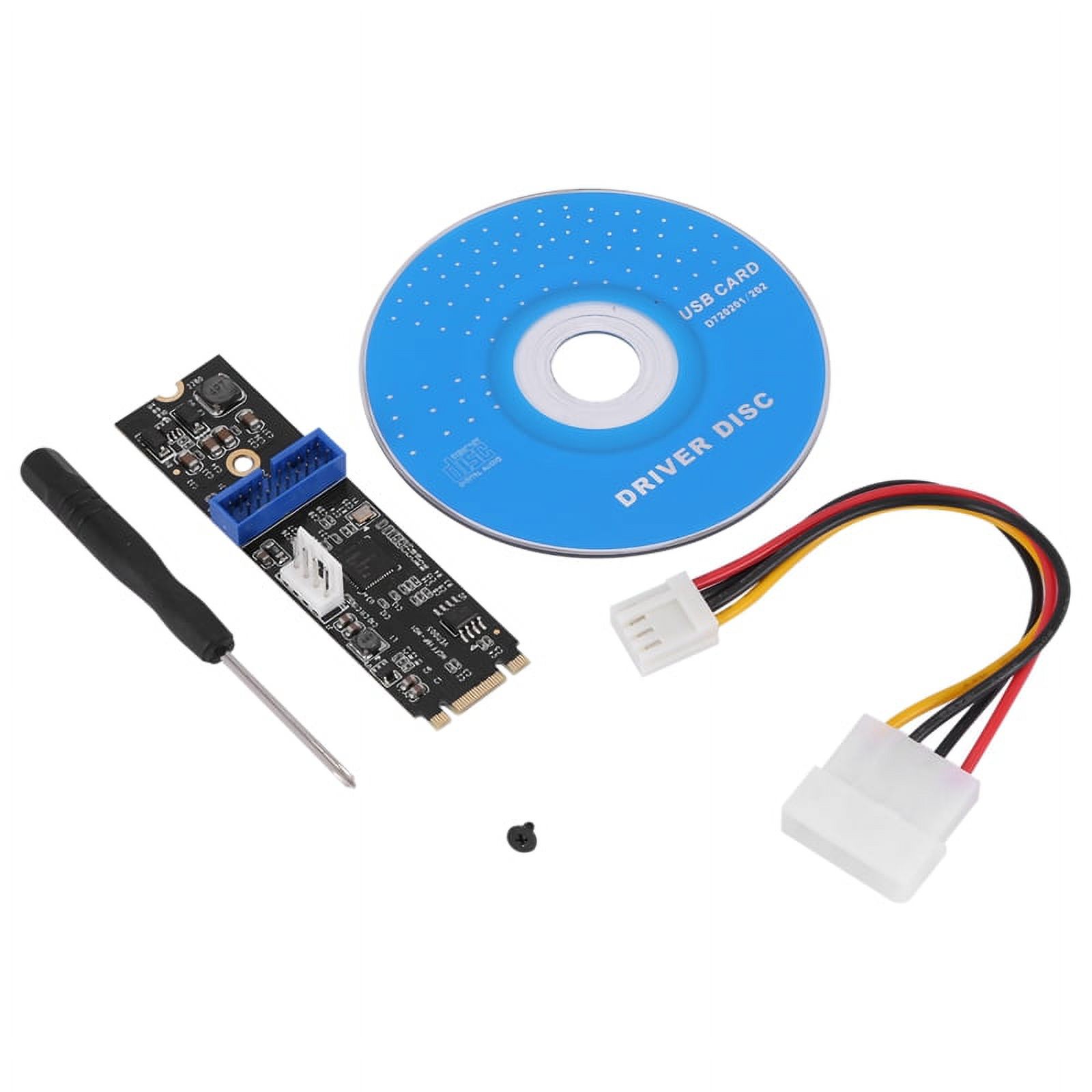 PCFVRKA M.2 NGFF NVME to USB 3.0 19Pin Header Convert Card NGFF to 2