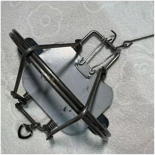 PCH978625 Animal Mouse Trap, Spring Cage, Suitable for Groundhogs, Moles, Squirrels Possums and Other Small Animals Device, Comes with Instruction Manual, Reusable -2psc$$Garden & Patio