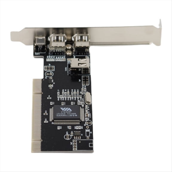 PCI 1394 Card 4 Port Firewire Card Adapter Digital Camera HD DV Capture Card Driver-free VIA for Desktop PC