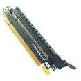 thumbnail image 1 of PCI 4.0 X16 to 16X Adapter Increase Height Card Gen4 Motherboard Slot GPU GTX RX Graphics Card Protection IO Test,1 x Riser Card,Black, 1 of 6