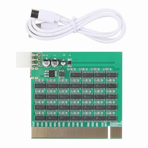 PCI-E 16X 8X 4X PCI Express Slot Tester Card for Motherbaor Detect the Southbridge Short or Open PCI-E with Light Tester