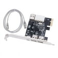 thumbnail image 1 of PCI-E 1X 1394 4 Port DV HD Video Capture Card Firewire Card 800/400/200/100Mbps Supports Hot-Swapping for Desktop, 1 of 5