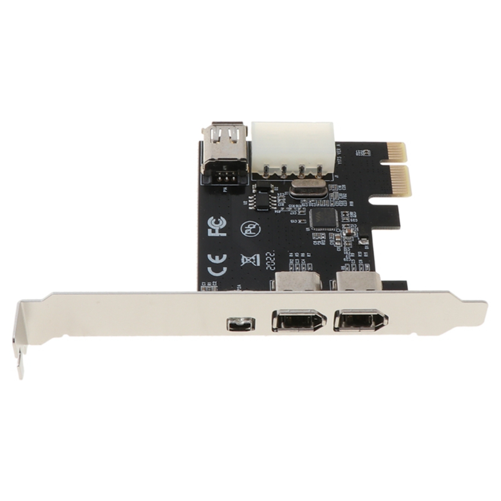 PCIE 1X IEEE 1394A 4 Port(3+1) Firewire Card Adapter PCIe 1394A