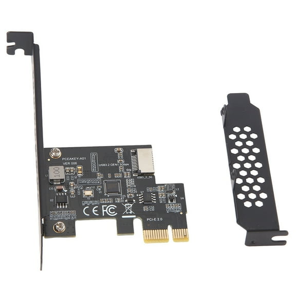 PCI-E 1X to USB 3.2 GEN1 5Gbps Type-E A-Key Expansion Card(ASM1042A)