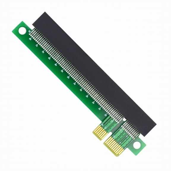 PCI-E 4.0 PCI Express 1x to PCI-E 16x Extender Converter Riser Card Adapter PCBA Male to Female Compatible with Graphics Card Networking Adapter (1X-16X)