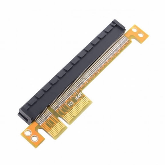 PCI-E 4.0 PCI Express 4x to PCI-E 16x Extender Converter Riser Card Adapter PCBA Male to Female Compatible with Graphics Card Networking Adapter (4X-16X)