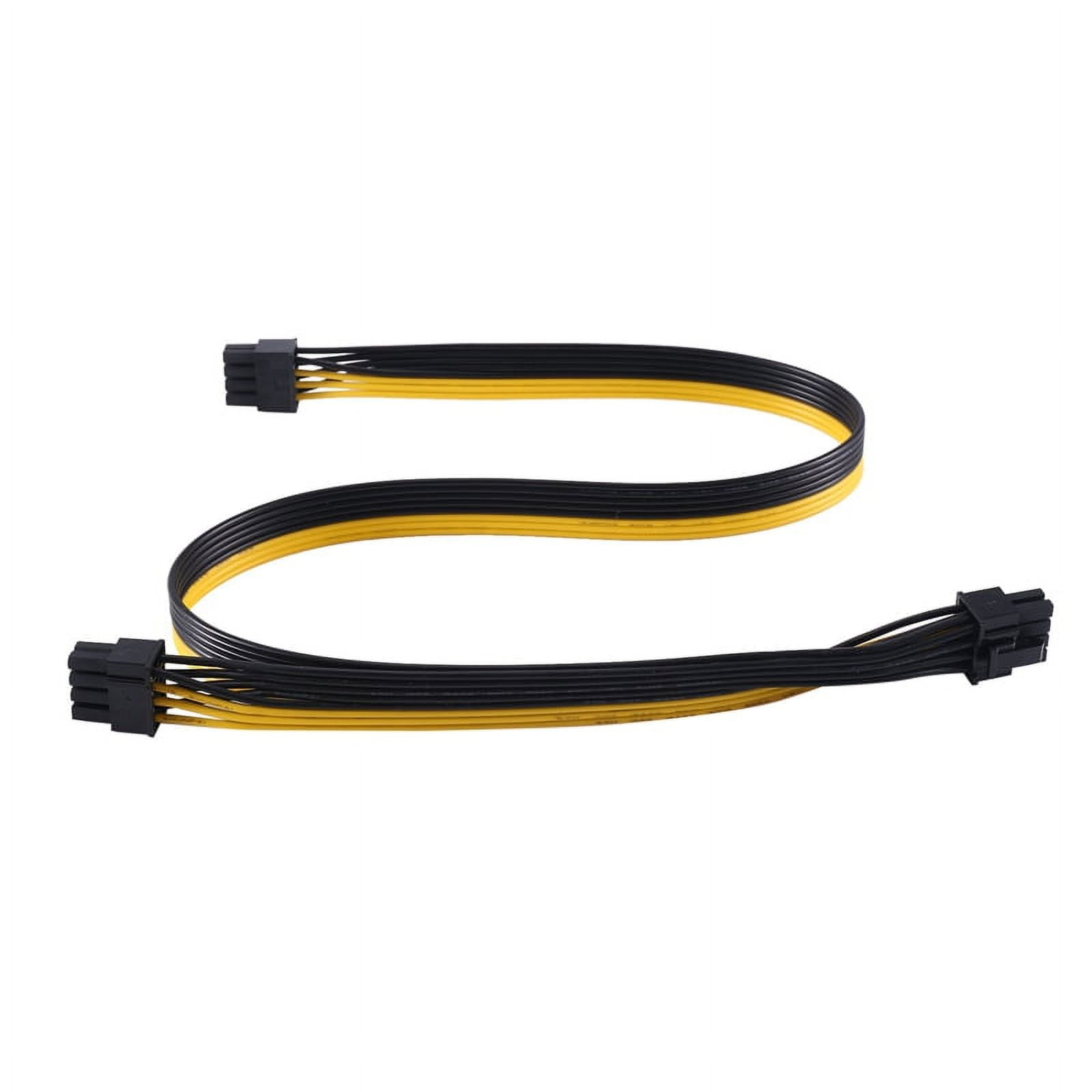 PCIE 8 Pin Male to Dual 8 Pin (6+2) Male PCI Express Power Adapter Cable for Modular Power