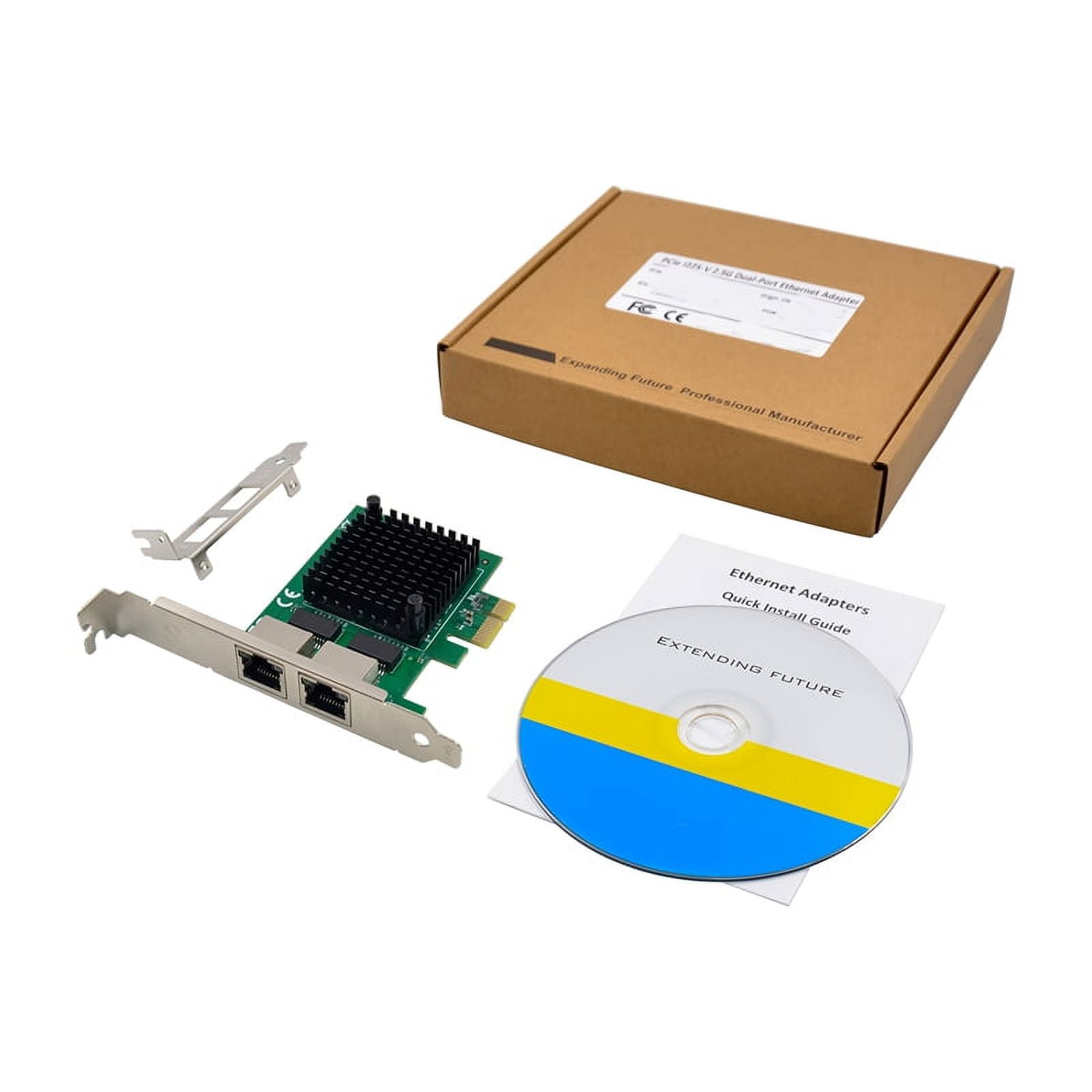 PCIE X1 2.5G Server Network Card DualPort Gigabit Network Card I225V