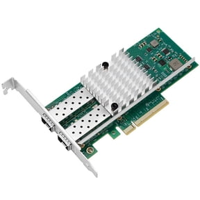 PCI-E X8 10G Dual SFP+ Port Fiber Optic Network Card, X520-DA2 with Intel 82599 Chip Ethernet Adapter Server E10G42BF Support Windows Server/Linux/VMware